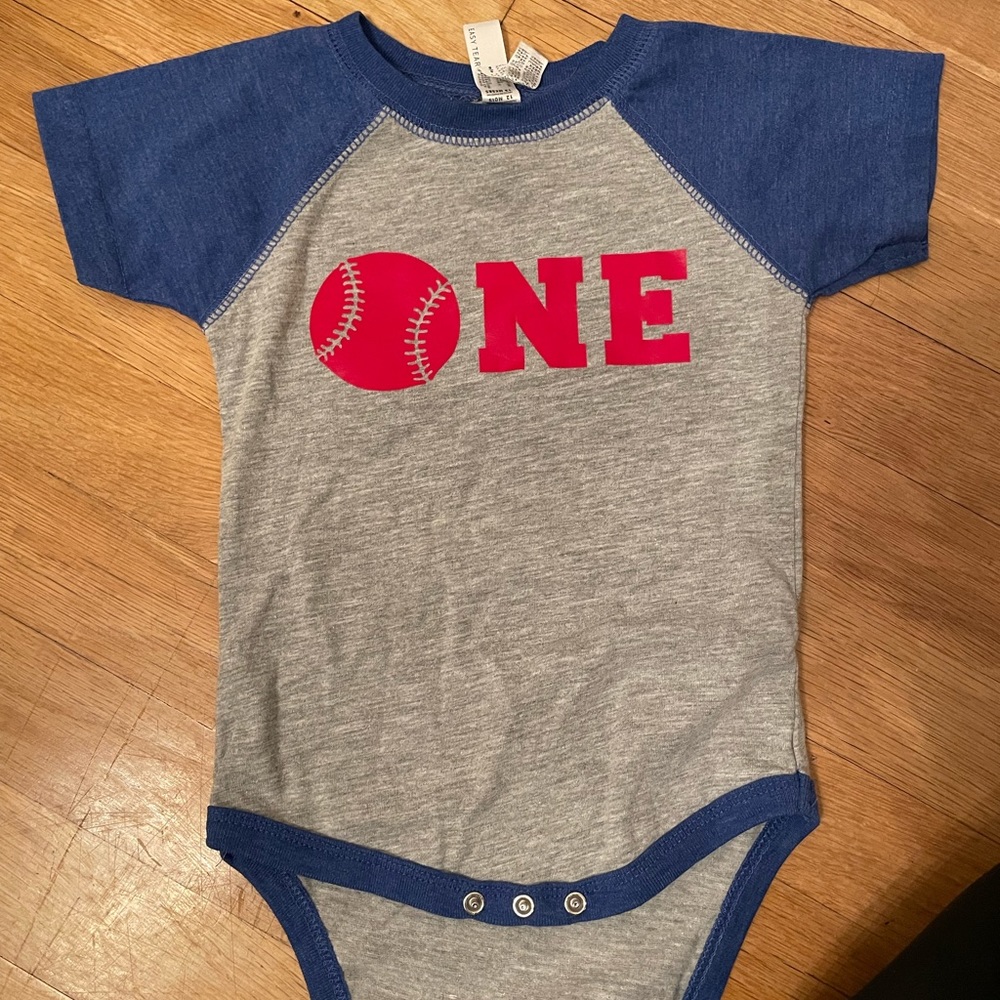 Toddler one shirt for baseballs theme birthday